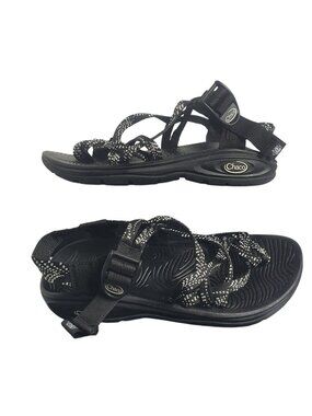 Chaco Womens Z/Volv X2 Sandals Size 6 Black Strappy Outdoor Hiking Sporty